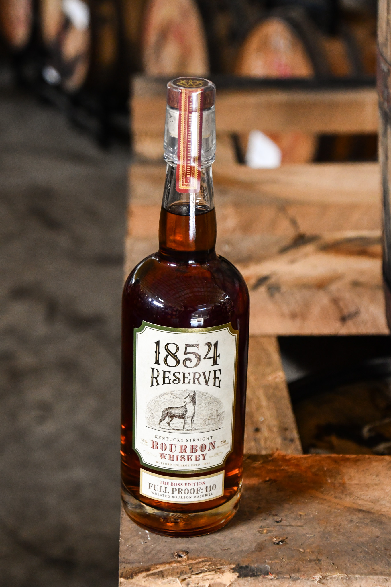 1854 Reserve bottle