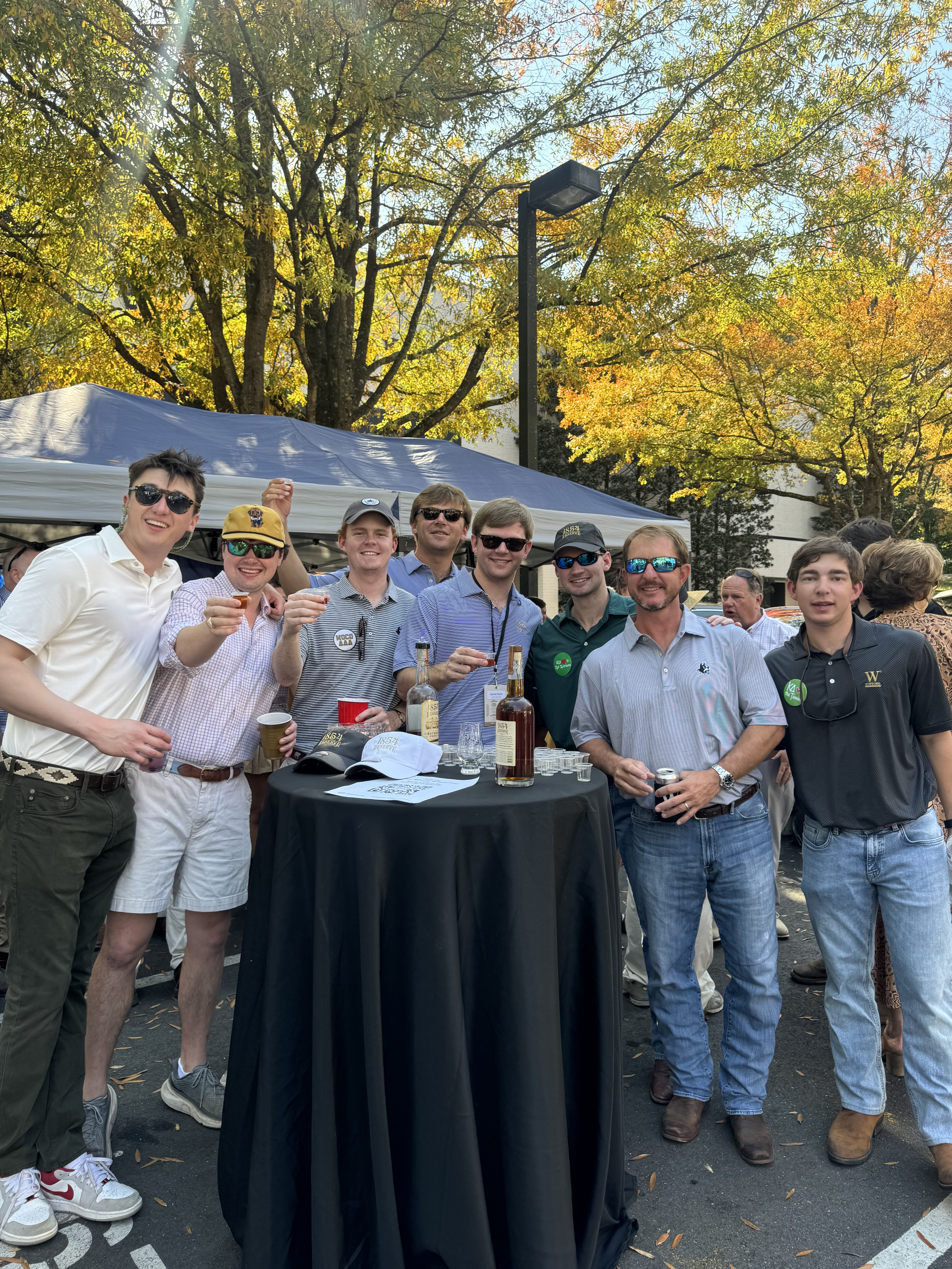 Wofford Students taste testing